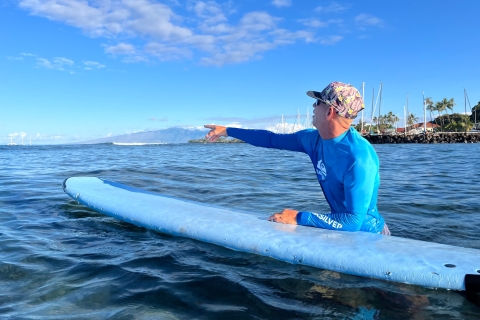 Lección de surf en grupo en Maui Lahaina
