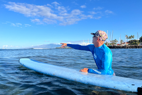 Cours de surf en groupe à Maui Lahaina