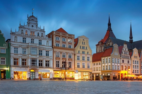 Rostock: visite à pied d'exploration autonome sur smartphone