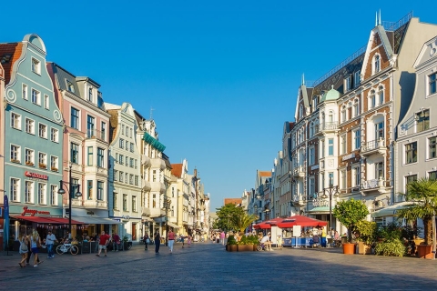 Rostock: visite à pied d'exploration autonome sur smartphone