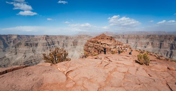 Vegas: Grand Canyon West Rim Tour & Hoover Dam Fotostopp
