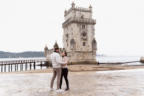 Lisbon: Professional Photoshoot at Belem Tower Premium (30 Professionally Edited Photos)