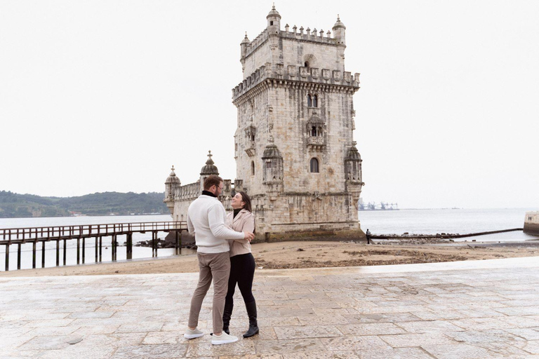 Lisbon: Professional Photoshoot at Belem Tower Premium (30 Professionally Edited Photos)