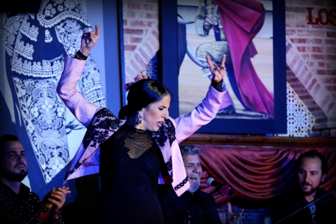 Madrid: Live Flamenco Show with Tapas and Wine Ticket