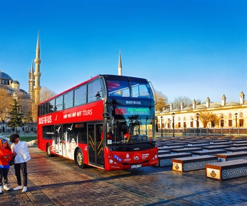Istanbul: 1 or 2-Day Hop-On-Hop-Off Bus Tour Ticket