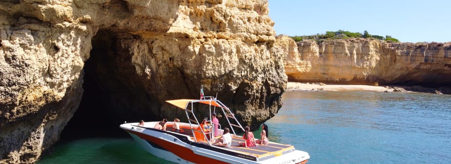 Vilamoura : Location privée de 3 heures à la grotte de Benagil