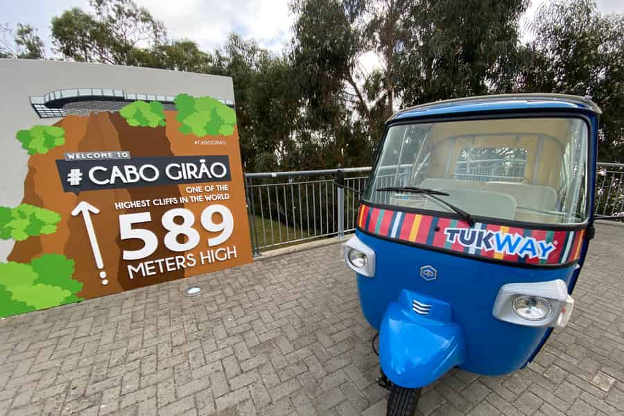 Funchal: Private Tuk-Tuk Tour zur Cabo Girão Klippe - Skywalk. Foto: GetYourGuide