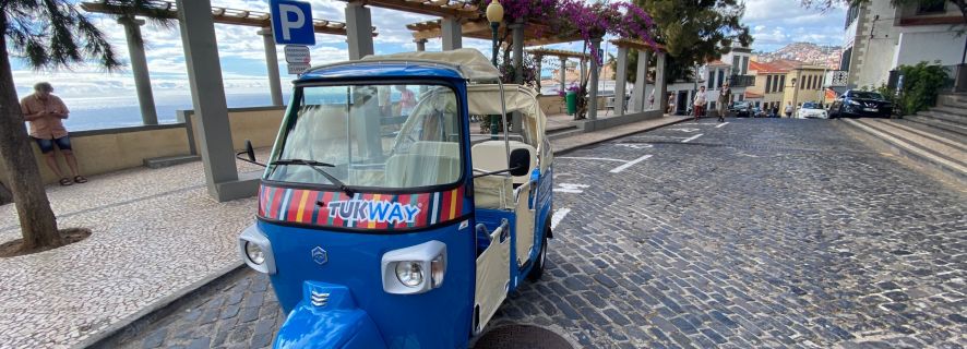 Funchal: privétour van 1 uur met hoogtepunten in een Tuk-Tuk
