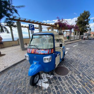 Funchal: tour privato dei momenti salienti della città di 1 ora su un tuk-tuk