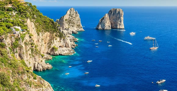 Von der Amalfiküste aus: Capri und Anacapri Ganztägige geführte Tour