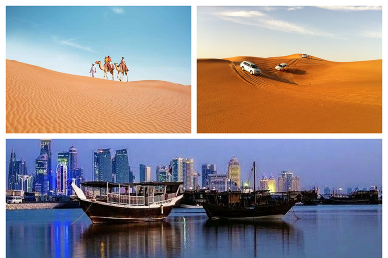 Doha: Full-Day Combo City Tour and Desert Safari