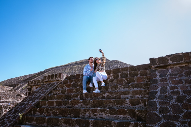 Depuis Mexico : Teotihuacan and Notre-Dame de GuadalupeExcursion privée avec prise en charge