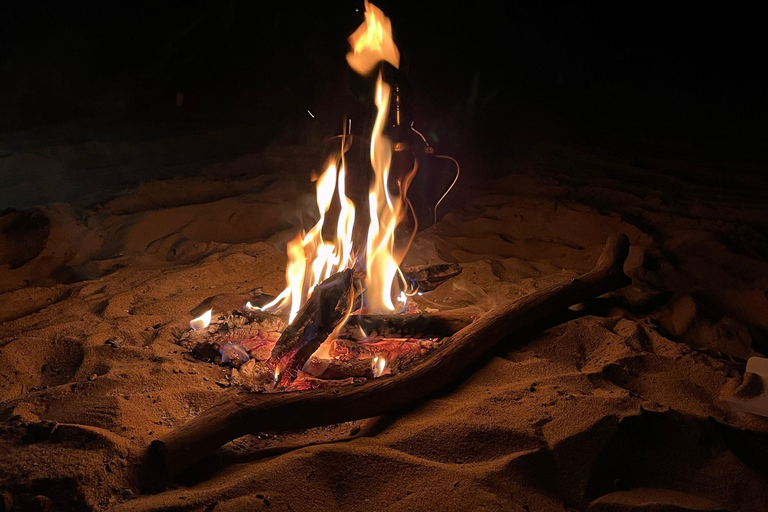 From Baku: Bilgah Beach Overnight Camping Trip with BBQ