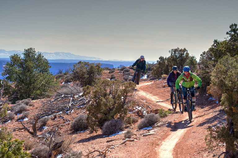 Moab: Singletrack mountainbiketocht Dead Horse PointTour van een hele dag