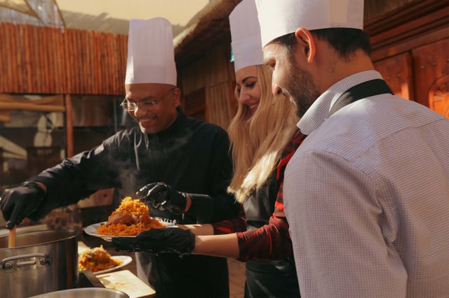 Dubai: lezione di cucina degli Emirati presso la Al Khayma Heritage House