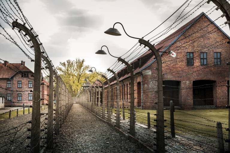 From Krakow: Auschwitz Birkenau Tour with Transportation Self Guided Tour with Guidebook in Polish or English
