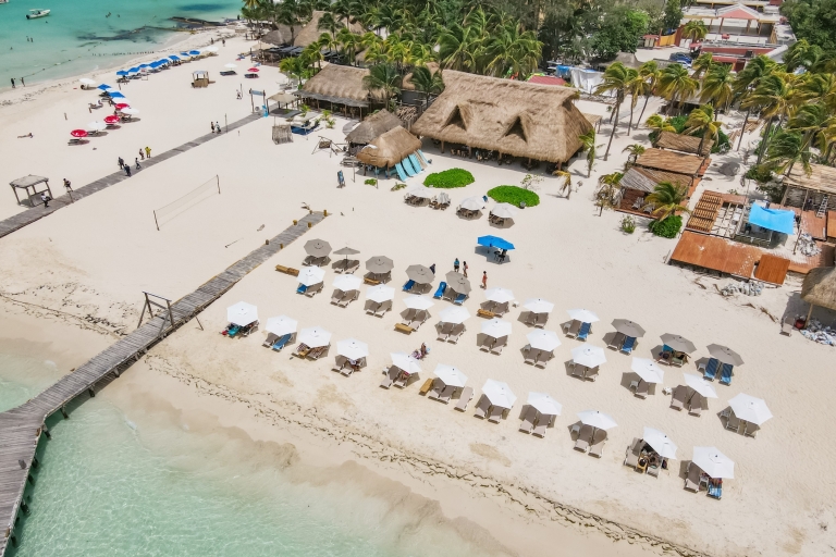 Riviera Maya et Cancun : croisière Isla Mujeres avec déjeunerVisite avec prise en charge et retour dans la zone hôtelière de Cancun