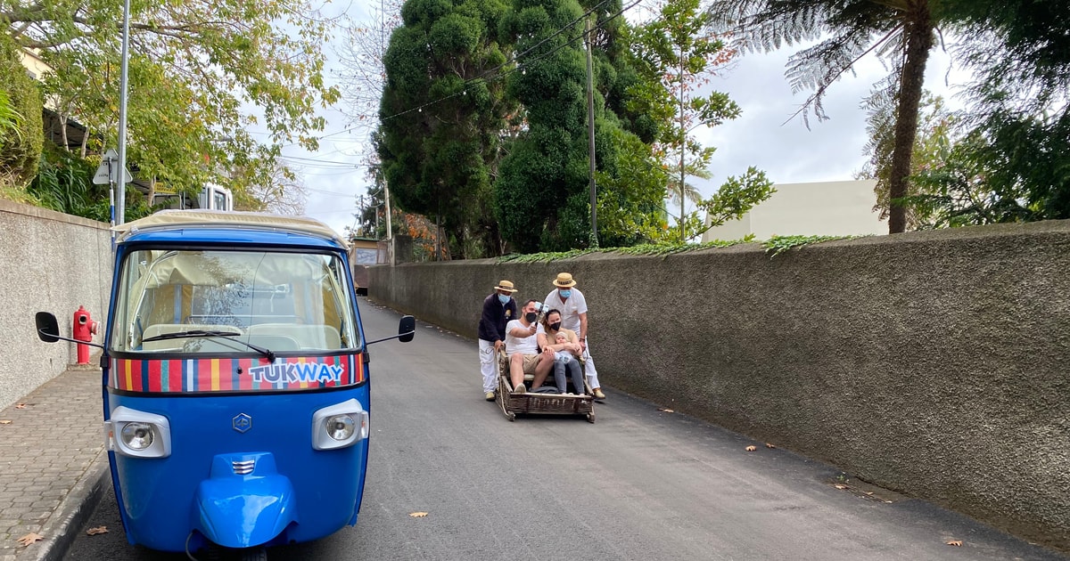 Funchal Monte Tropical Garden & Toboggan Ride by Tuk Tuk GetYourGuide