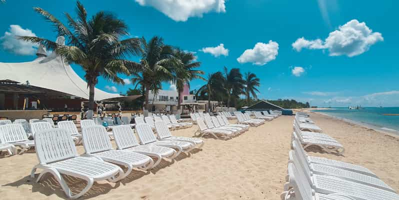 Cozumel: Playa Mia Beach Club Day Pass with Transportation | GetYourGuide