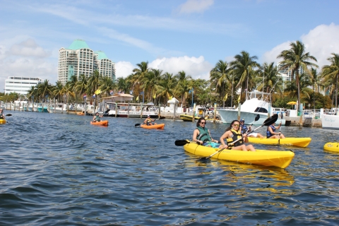 Miami: Biscayne Bay kajak- of paddleboardverhuur