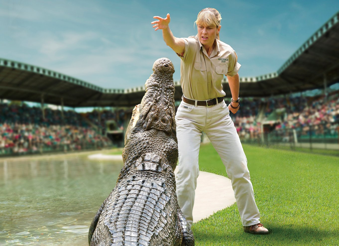 Fra Brisbane: Australien Zoo-billet og transfer tur/retur