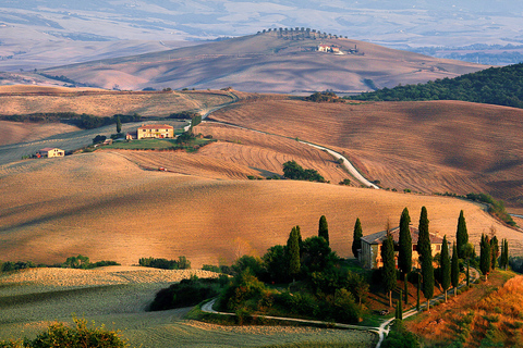 Vanuit Florence: Val D'Orcia-dagtour met wijnproeverij