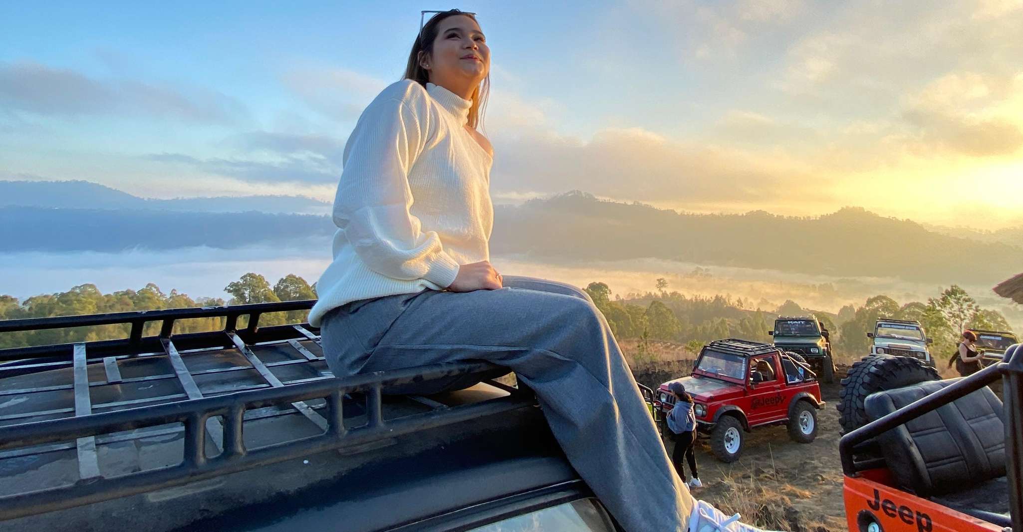 Jeep Tour , Sonnenaufgang von Jeep & Black Lava - Hizvo
