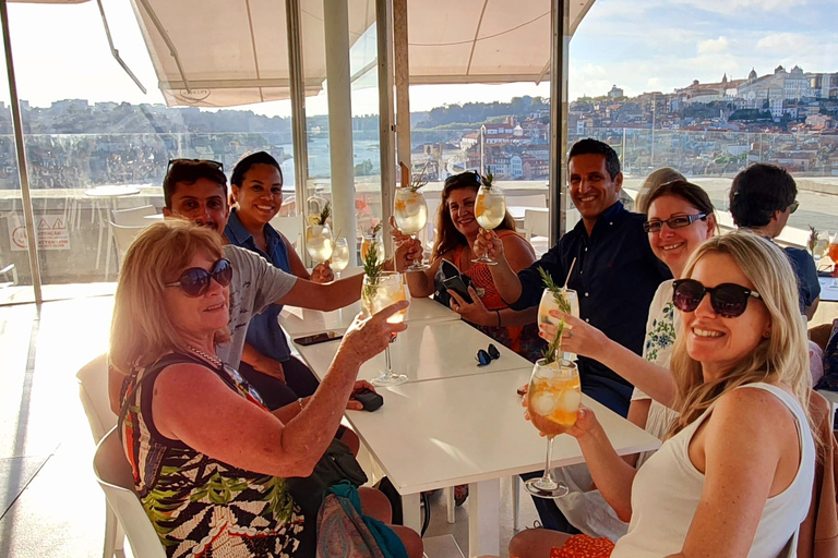 Porto: Vandring i solnedgången med portvin och utsiktPorto: Sunset Walking Tour med portvin och utsikt över spanska