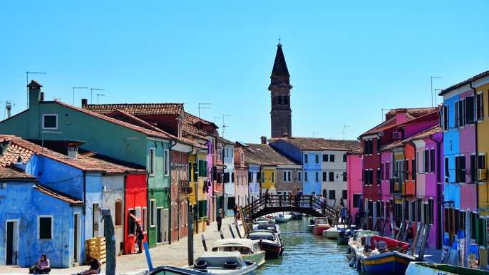 Venecia: Murano, Burano, Torcello y fábrica de vidrio