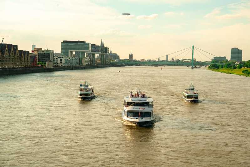Köln: Flussfahrt auf dem Rhein durch die Altstadt