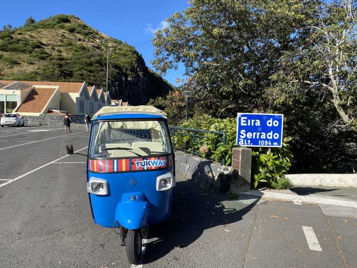 From Funchal: Madeira Nuns Valley Sightseeing Tuk-Tuk Tour