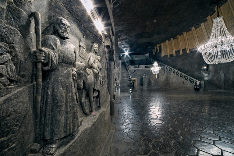 From Krakow: Wieliczka Salt Mine Tour With Private Car Private Car With Shared Guide
