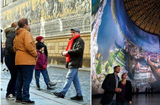 Dresden: Geführter Rundgang und Panometer-Eintrittskarte