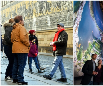 Guided City Walk and Panometer Entrance Ticket