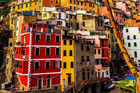 Esclusivo tour di un giorno delle Cinque Terre in traghetto con sosta a Pisa