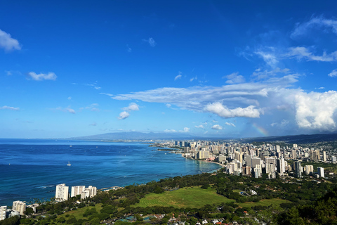 Oahu: Diamond Head Kraterwanderung und North Shore Erlebnis