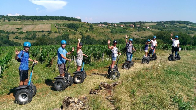 Visit Beaujolais Segway Tour with Wine Tasting in Amplepuis
