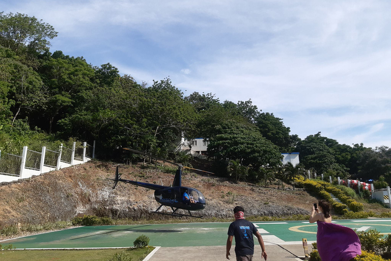 Boracay: Wycieczka helikopterem z opcjonalnym odbioremWycieczka na plażę z miejscem spotkań