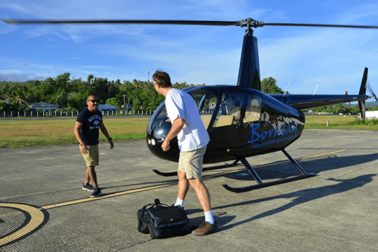 Boracay: Helicopter Tour with Optional Pickup Beach Tour with Meeting Point