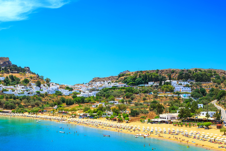 From Rhodes: Lindos Village and Acropolis Guided Tour