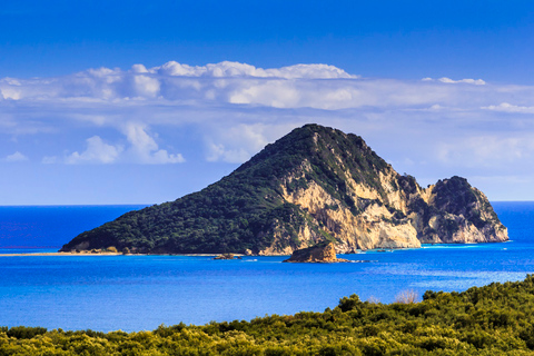 Zakynthos: Guided Boat Cruise to Turtle Island & Keri Caves