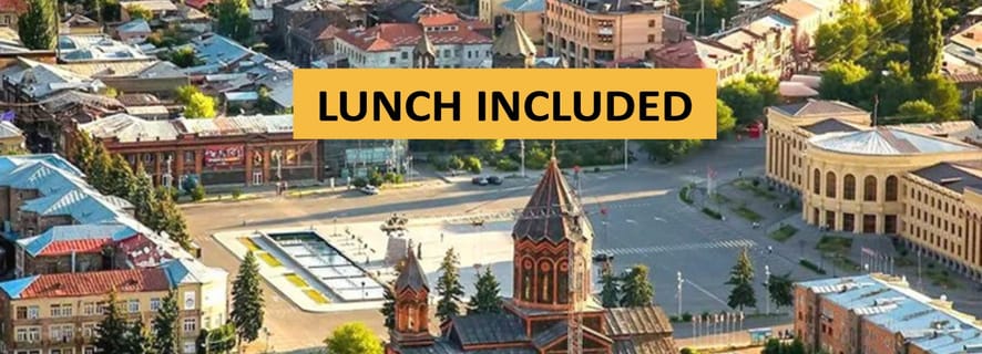 From Yerevan: Gyumri City Highlights Tour with Lunch