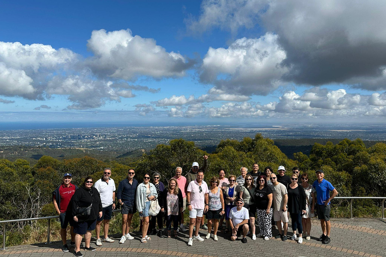 Adelaide: Mezza giornata di visite alla città, al monte Lofty e a HahndorfAdelaide: tour di mezza giornata tra le attrazioni della città, il monte Lofty e Hahndorf