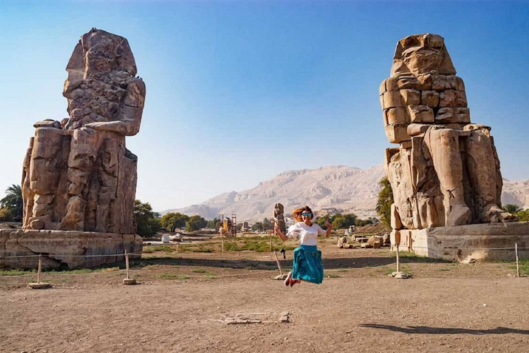 Hurghada: Luxor Heißluftballonfahrt und Tagestour mit Mahlzeiten