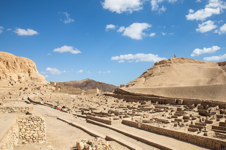 Hurghada: Luxor Heißluftballonfahrt und Tagestour mit Mahlzeiten