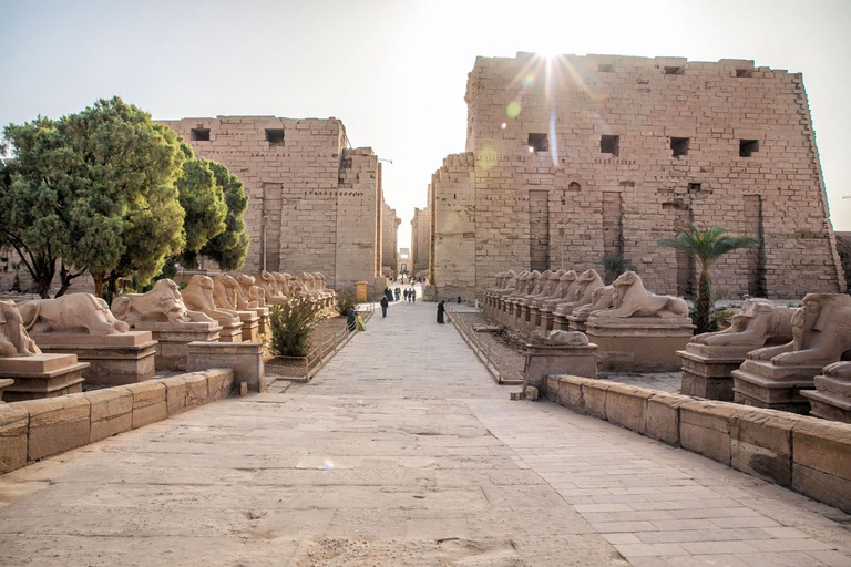 Hurghada: Luxor Heißluftballonfahrt und Tagestour mit Mahlzeiten