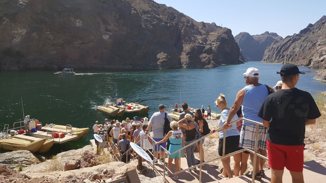 Von Las Vegas aus: Hoover Dam Raft Tour