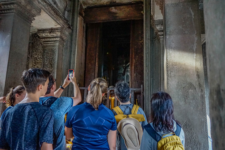 Von Siem Reap aus: Angkor Wat Ganztägige private Tour & Sonnenaufgang