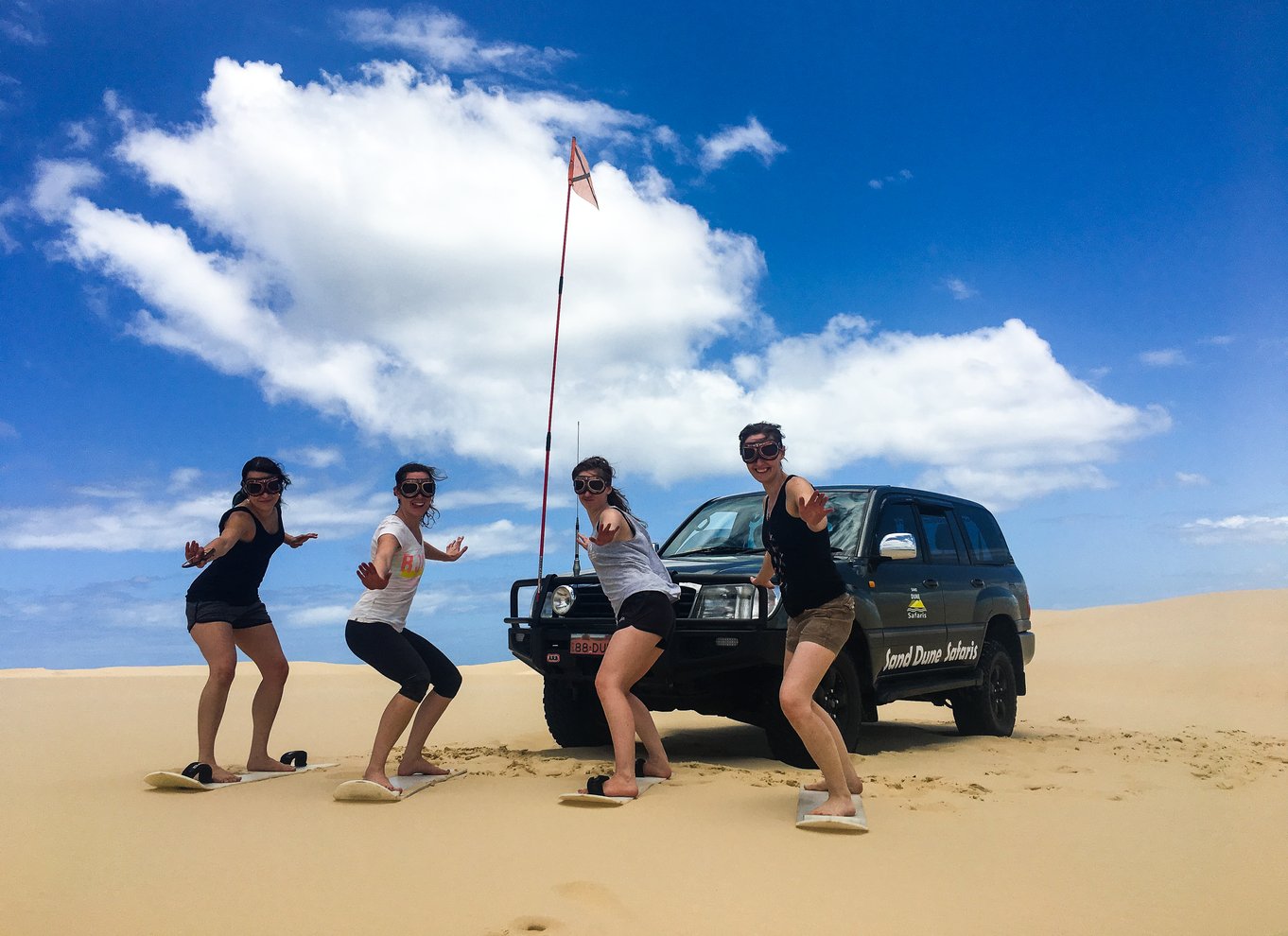 Port Stephens: Sandboarding og sandsurfing med 4WD-transport