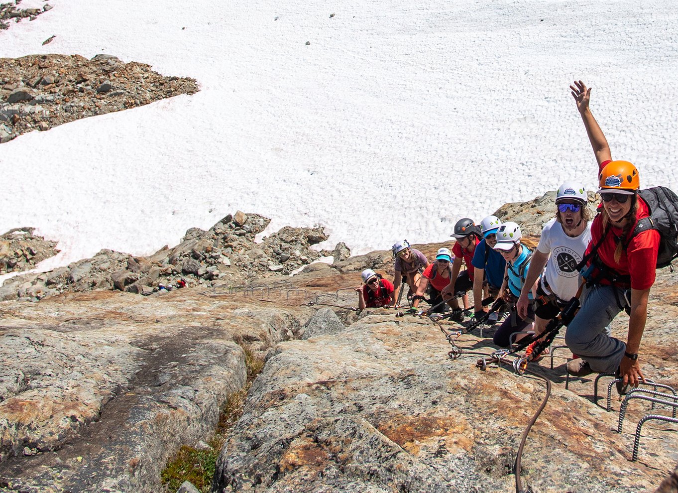 Whistler: Whistler Mountain Via Ferrata klatreoplevelse
